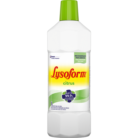 DESINFETANTE LYSOFORM BRUTO SUAVE 1L