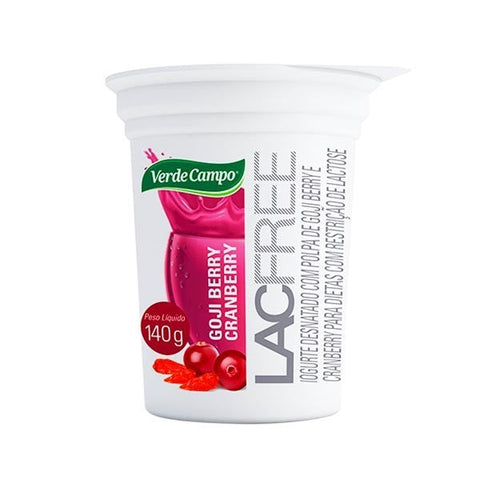 IOGURTE VERDE CAMPO LACFREE GOJI BERRY 140G