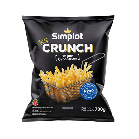 BATATA PRE FRITA SIMPLOT CRUNCH 700g