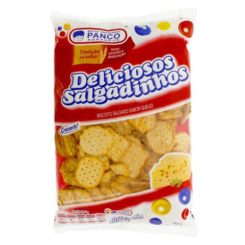 BISCOITO PANCO DELICIOSOS SALGADINHOS 500G