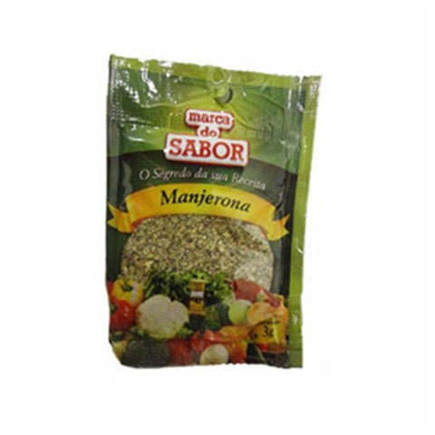 CONDIMENTO MARCA SABOR MANJERONA SH 3G