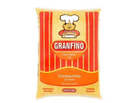 CANJIQUINHA GRANFINO VERMELHA 1KG