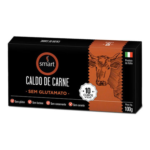 CALDO SMART CARNE SEM GLUTAMATO 100G