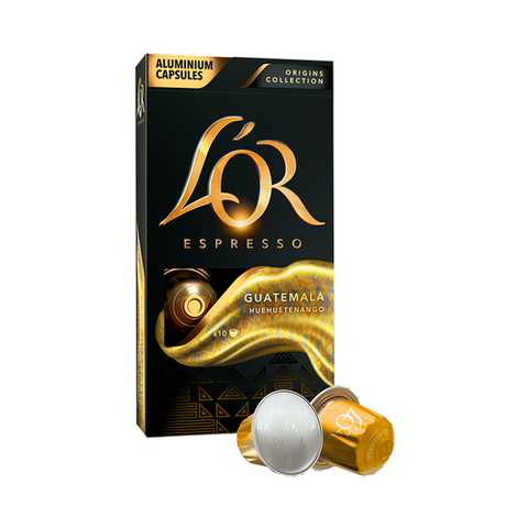 CAPSULA DE CAFE LOR ESPRESSO GUATEMALA C/10 52g