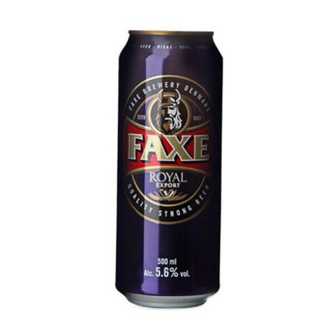 CERVEJA FAXE ROYAL LT 500ML