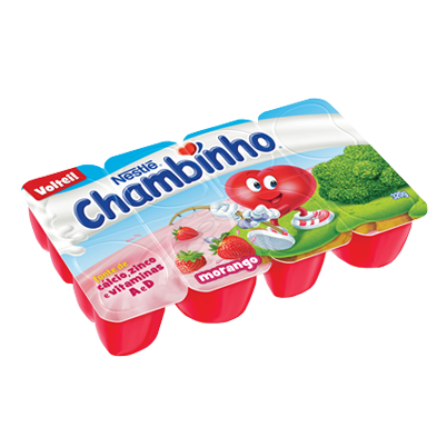 IOGURTE NESTLE CHAMBINHO PETIT SUISSE MORANGO 320G
