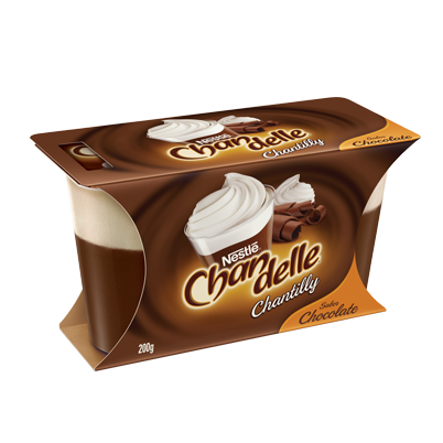 SOBREMESA NESTLE CHANDELLE CHANTILLY CHOC 200G