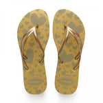 HAVAIANAS NOVA TRIA GLITTER AREIA 33/34