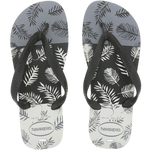 HAVAIANAS ALOHA BRANCO/BRANCO/PRETO 33/34