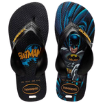 HAVAIANAS KIDS MAX HEROIS PRETO/PRETO/AZUL 35/36