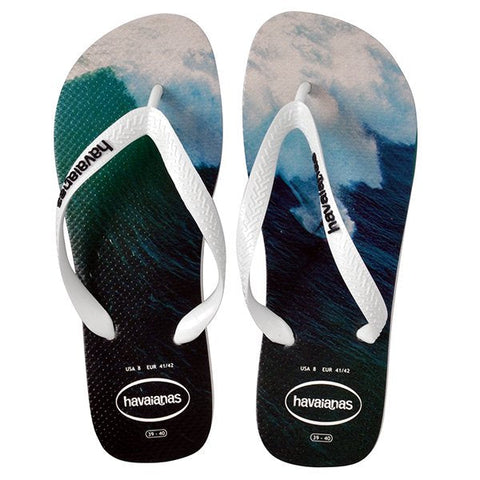 HAVAIANAS HYPE BRANCO/BRANCO/AZUL 39/40
