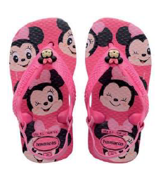 HAVAIANAS  NEW BABY HEROIS ROSA FLUX 23/24