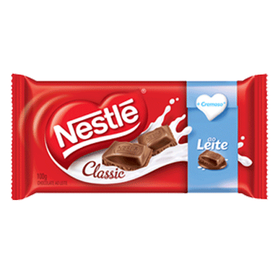 CHOC NESTLE CLASSIC AO LEITE 90g