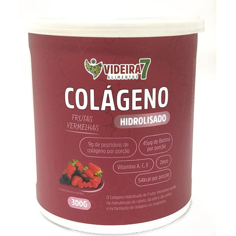 COLAGENO VIDEIRA7 FRUTAS VERMELHAS 300g