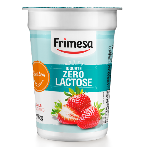 IOGURTE FRIMESA ZERO LACTOSE MORANGO 165g