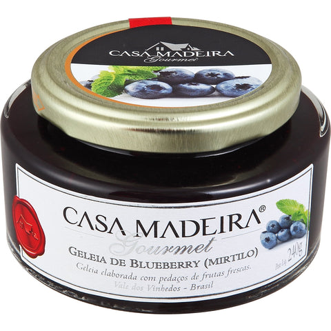 GELEIA CASA MADEIRA GOURMET MIRTILO 240g