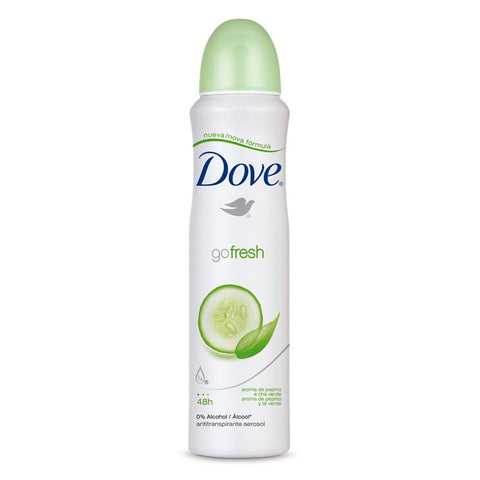 DESODORANTE DOVE AERO GO FRESH AROMA PEPINO 150ML