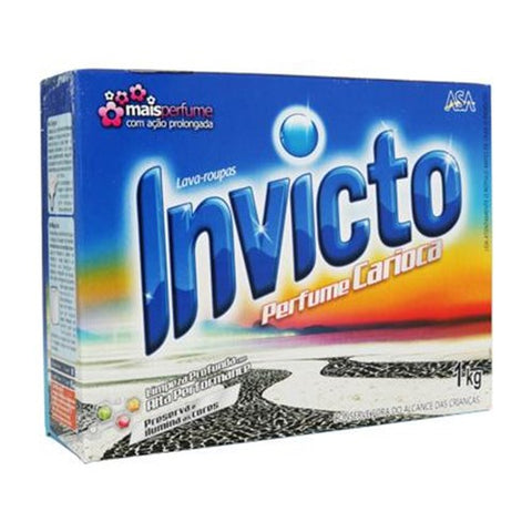 LAVA ROUPAS PO INVICTO PERFUME CARIOCA 1KG