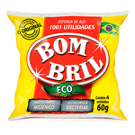 LA DE ACO BOMBRIL C/4 60G