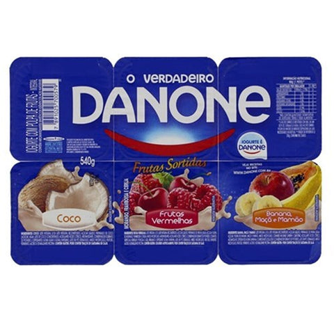IOGURTE DANONE FRUTAS SORTIDAS 540g