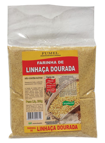 FARINHA DE LINHACA FUMEL DOURADA 200G