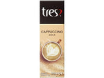 CAPSULA 3 CORACOES CAPPUCCINO AVELA C/10 110g