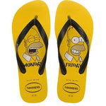 HAVAIANAS SIMPSONS AMARELO OURO 37/38