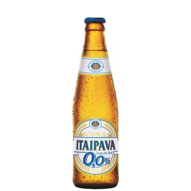 CERVEJA ITAIPAVA 0,0% ALCOOL LONG NECK 355ml