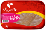 FILE PEITO FRANGO RIVELLI BANDEIJA 1KG