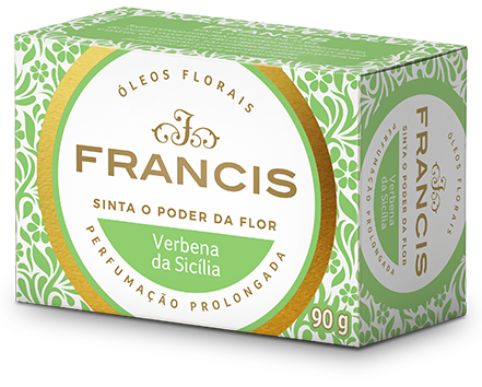 SABONETE FRANCIS LUXO VERDE 90G