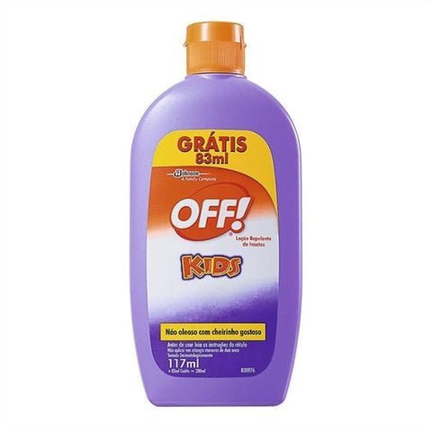 REPELENTE OFF LOCAO KIDS LV200ml PG117ml