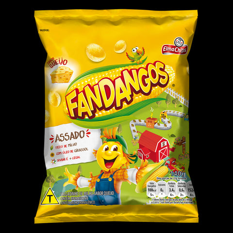 BISCOITO ELMA CHIPS FANDANGOS QUEIJO 140g