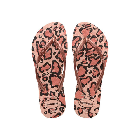 HAVAIANAS SLIM ANIMALS ROSA BALLET/ROSA 37/38