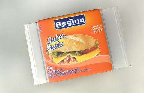 QUEIJO PROCESSADO REGINA FAT PRATO 144G