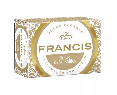 SABONETE FRANCIS LUXO BRANCO 90G