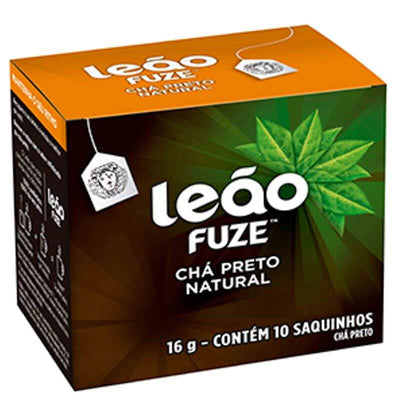 CHA LEAO FUZE PRETO C/10 16G