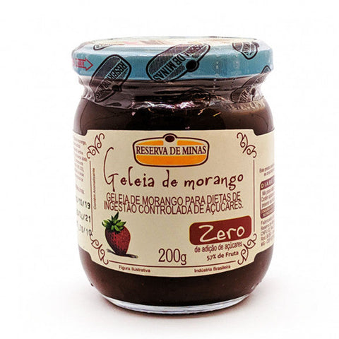 GELEIA RESERVA DE MINAS ZERO MORANGO 200g