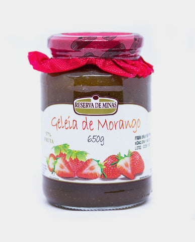 GELEIA RESERVA DE MINAS MORANGO 650g