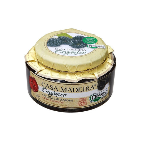 GELEIA CASA MADEIRA ORGANICA AMORA 240G