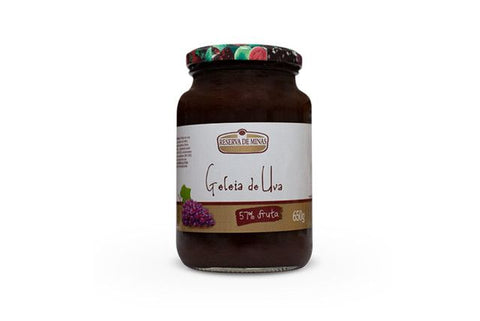GELEIA RESERVA DE MINAS UVA 650g