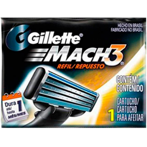 CARGA GILLETTE MACH3 C/1