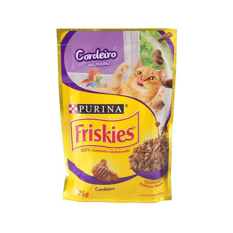 RACAO FRISKIES CORDEIRO AO MOLHO SH 85g