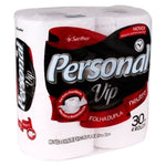 PAPEL HIGIENICO PERSONAL VIP NEUTRO FD 30M C/4