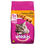 RACAO WHISKAS FRANGO LEITE 1KG
