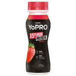 IOGURTE DANONE YOPRO 15g HIGH PROTEIN MORANGO 250g