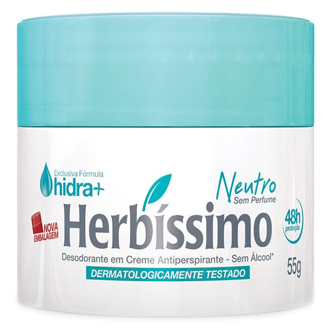 DESODORANTE HERBISSIMO CREME NEUTRO 55g