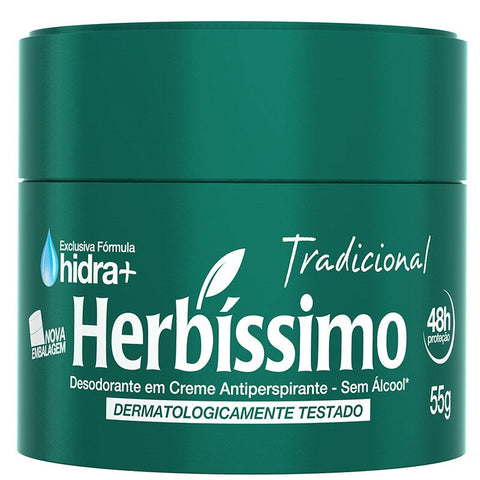 DESODORANTE HERBISSIMO CREME TRADICIONAL 55G