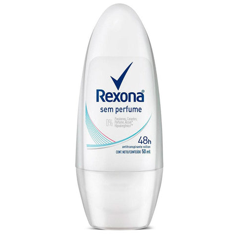 DESODORANTE REXONA ROLL-ON S/ PERFUME 50ml