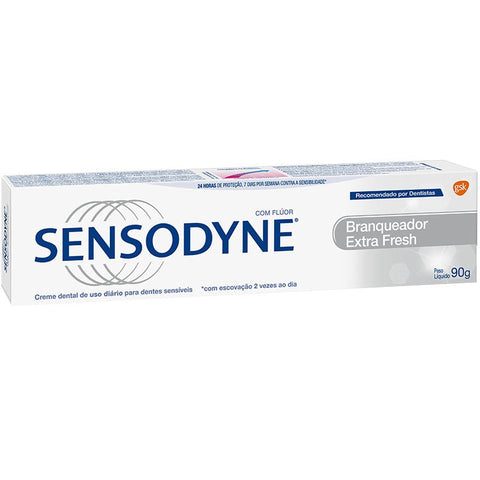 CREME DENTAL SENSODYNE BRANQUEADOR EXTRA FRESH 90G