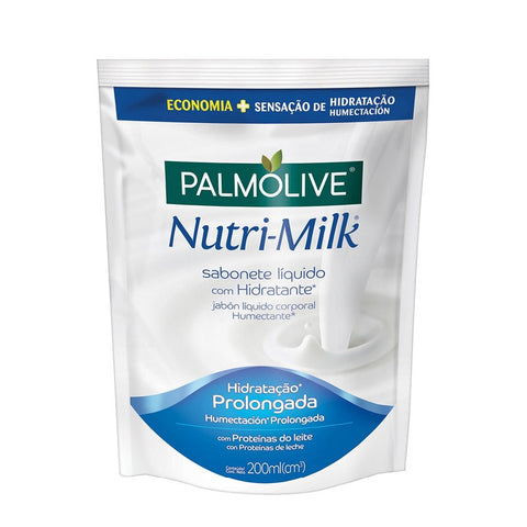 SABONETE LIQ PALMOLIVE NUTRI MILK RF 200ML